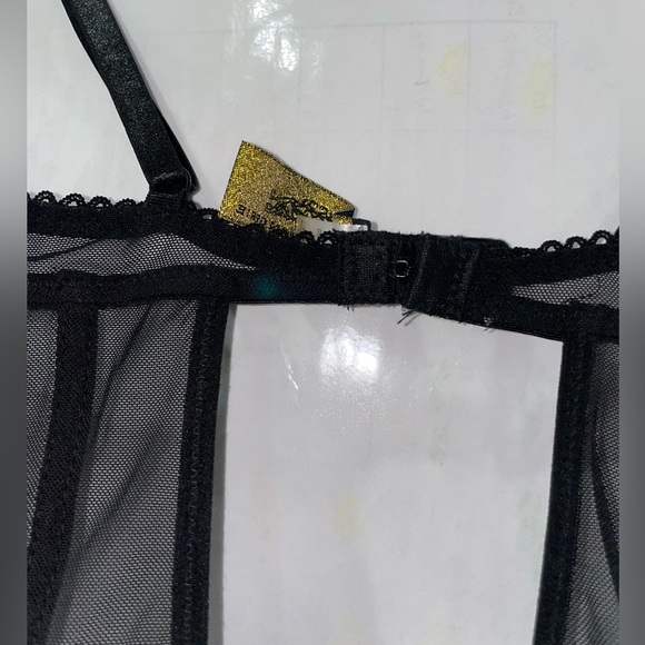 lace mesh bustier lingerie top - Picture 4 of 14